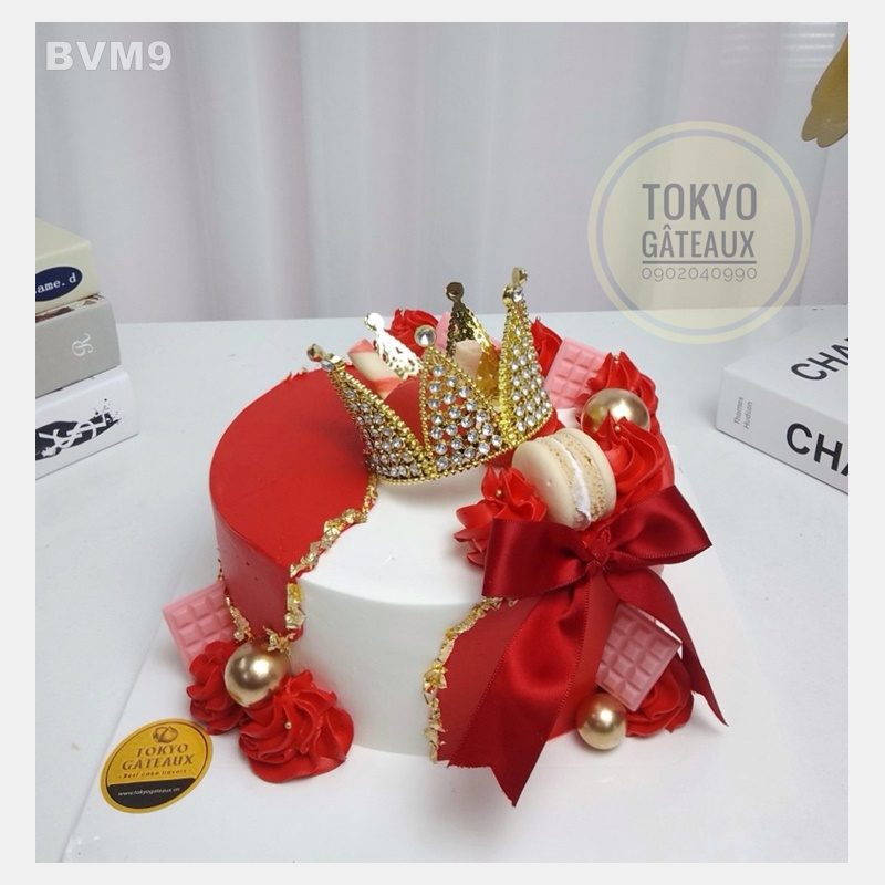 Bánh sinh nhật Red Crown