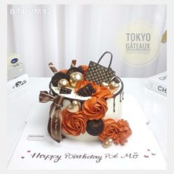 Bánh sinh nhật Túi Xách Hoa Hồng