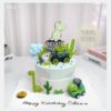 Bánh sinh nhật Khủng Long Máy Xúc