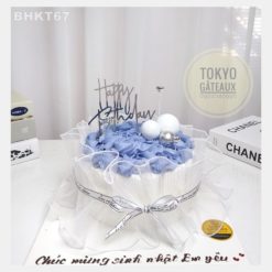 Bánh sinh nhật Purple Flowers