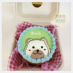 Bento Cake Bear Smiles