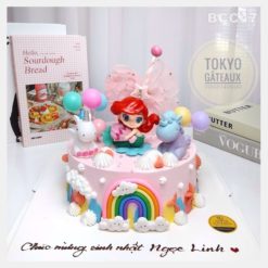 Bánh sinh nhật Ariel Và Kỳ Lân