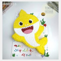 Bánh sinh nhật Yellow Baby Shark