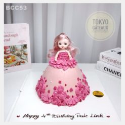 Bánh sinh nhật Công Chúa Váy Kem