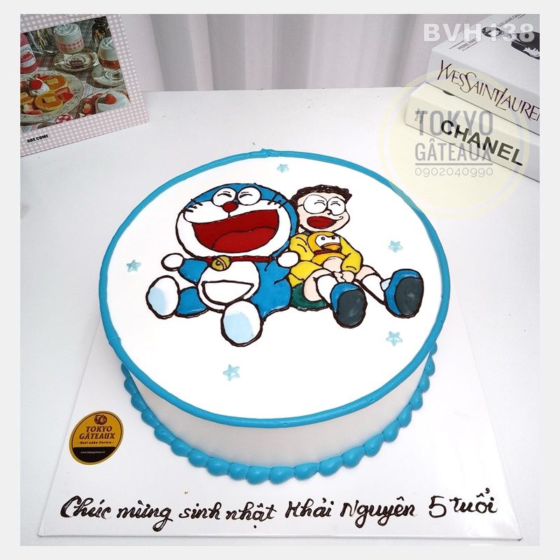 Bánh sinh nhật Nobita Và Doraemon