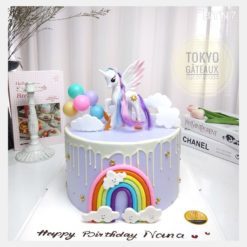 Bánh sinh nhật Pony Cầu Vồng