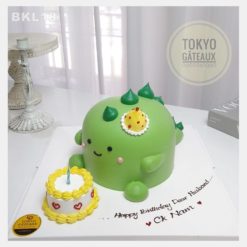 Bánh sinh nhật Khủng Long Xanh