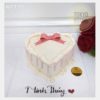 Bánh sinh nhật Pink Coquette Heart
