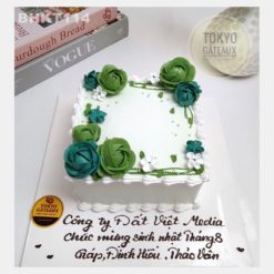 Bánh sinh nhật Green Rose