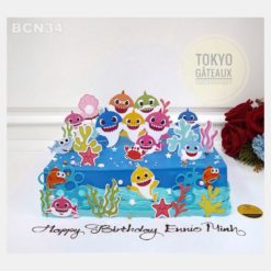 Bánh sinh nhật Biển Baby Shark