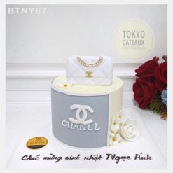 Bánh sinh nhật Túi Chanel Trắng
