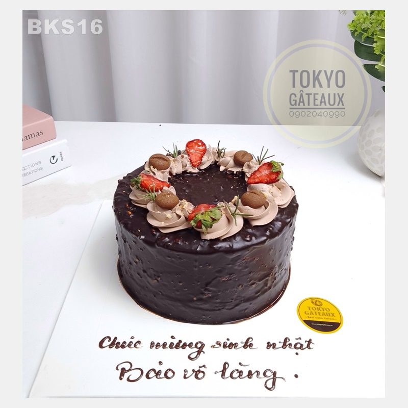 Bánh sinh nhật Phủ Kem Socola