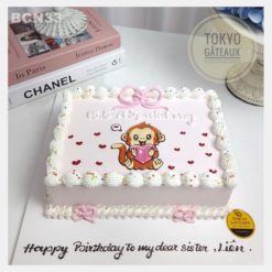 Bánh sinh nhật Khỉ Con