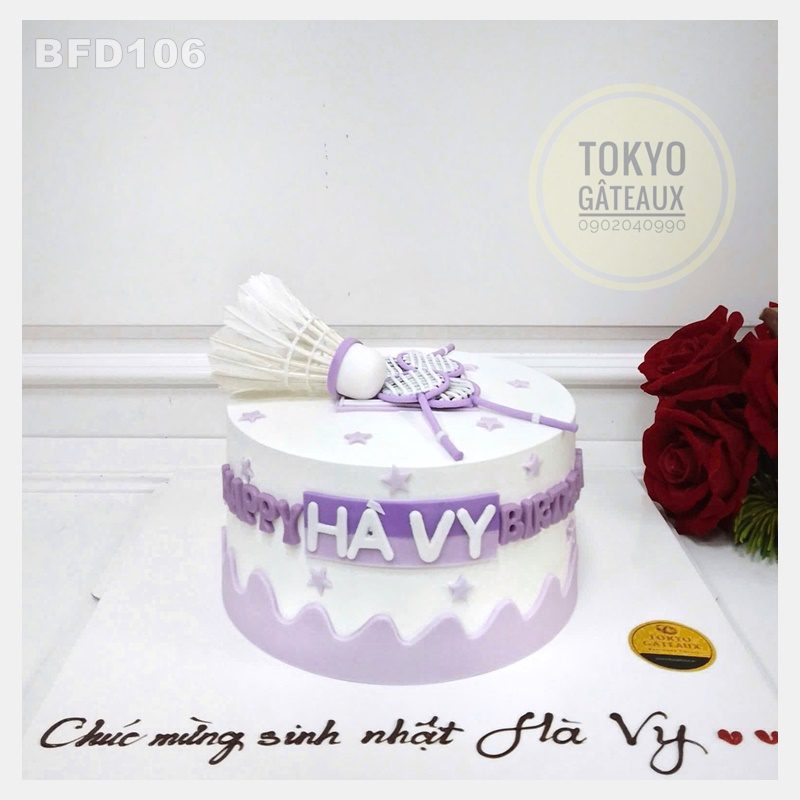 Bánh sinh nhật Cầu Lông