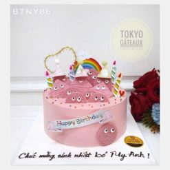 Bánh sinh nhật Oreo Hồng