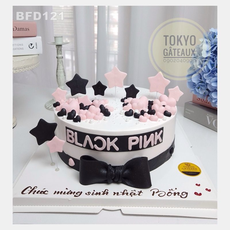 Bánh sinh nhật Black Pink