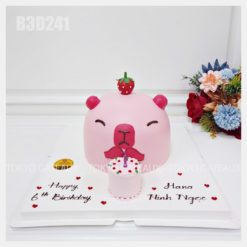 capybara thổi nến