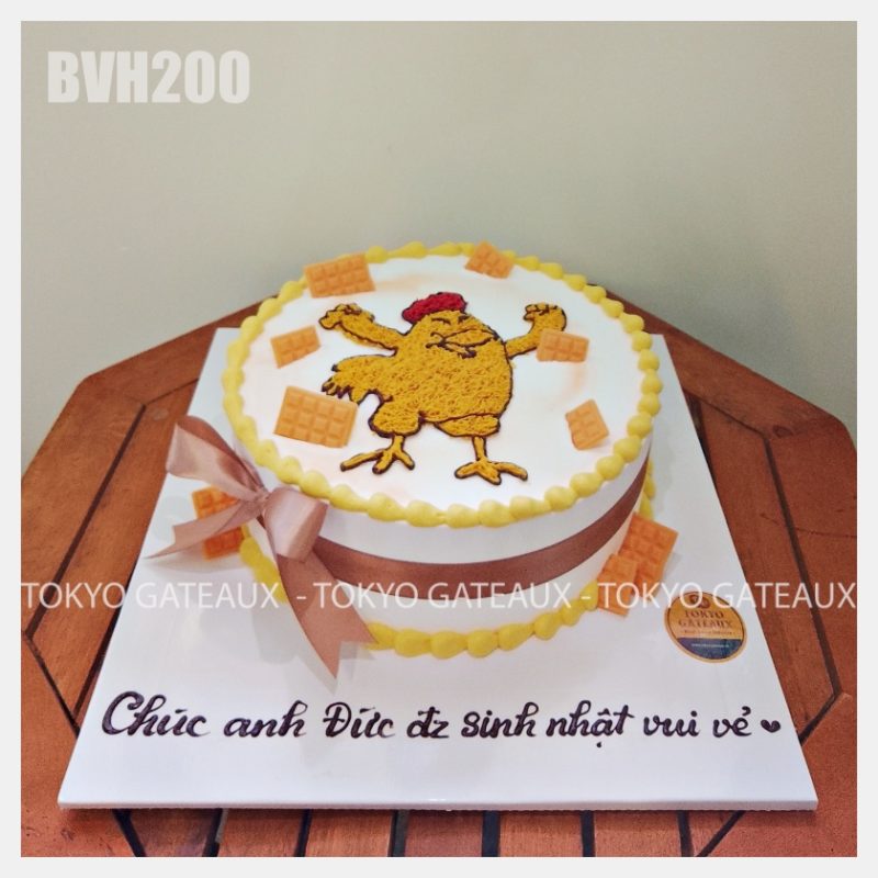Bánh sinh nhật Gà trống