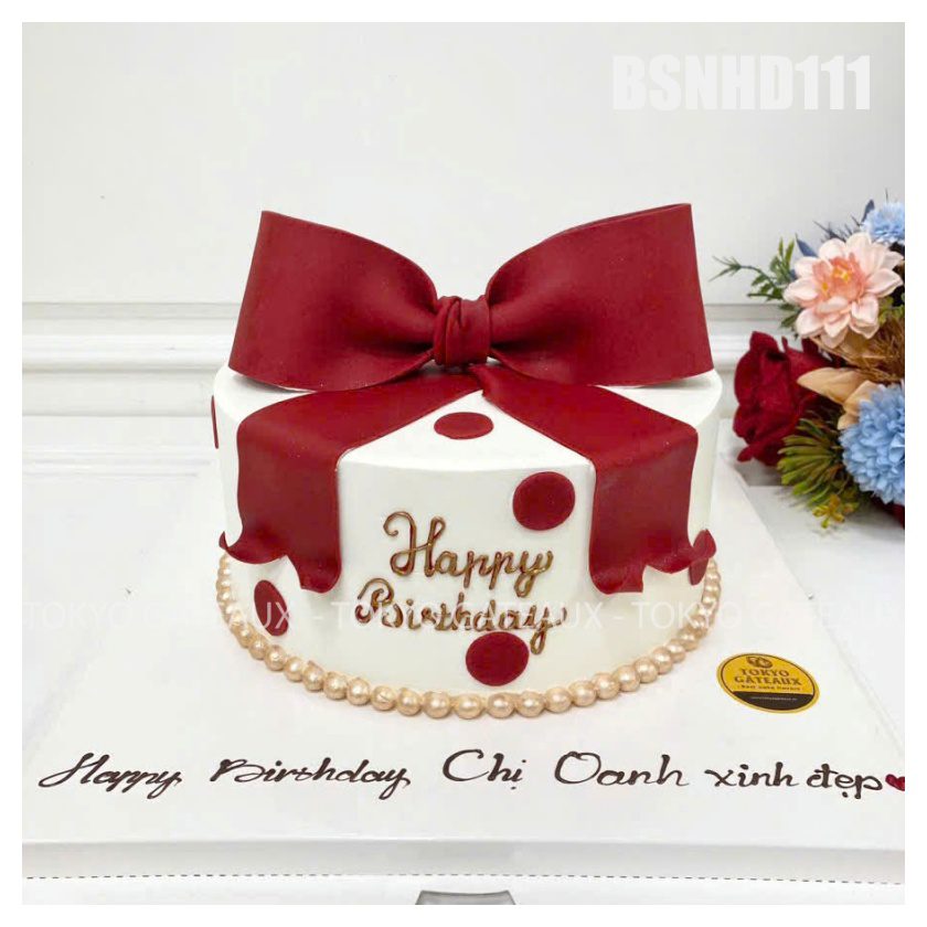 Bánh sinh nhật Red Bow