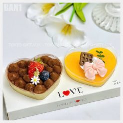 Mousse Double Hearts