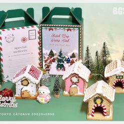 Set nhà gừng Giáng Sinh tự ghép