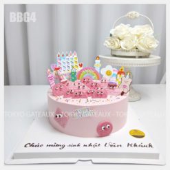 Bánh sinh nhật Oreo hồng