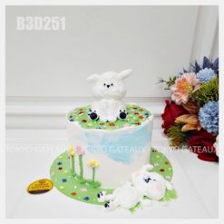 Bánh sinh nhật Vườn Hoa Của Cún