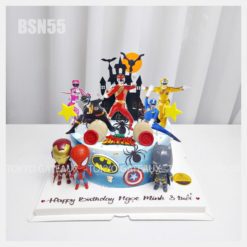 Bánh sinh nhật Siêu nhân Anh hùng