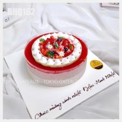 Bánh Mousse Dâu Tây