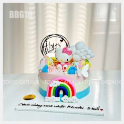Bánh sinh nhật Hello Kitty Cầu Vồng