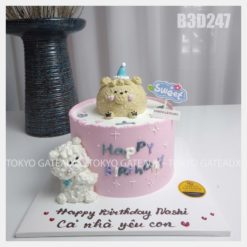 Bánh sinh nhật Double Bears