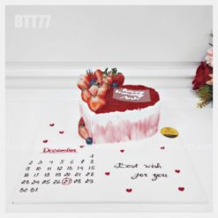 Bánh sinh nhật Red Velvet Dâu Tây