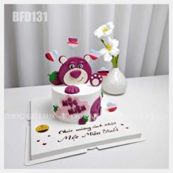 Bánh sinh nhật Gấu Lotso Hồng
