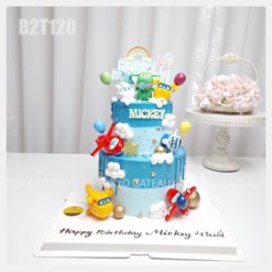 Bánh sinh nhật Đội Bay Siêu Đẳng