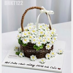 Bánh sinh nhật Cúc Họa Mi kem tươi