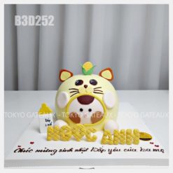 Bánh sinh nhật Mèo Vàng