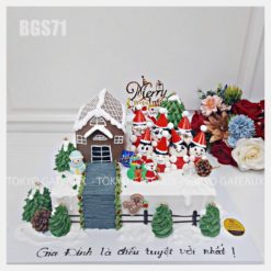 Bánh sinh nhật Santa Claus House