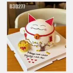 Bánh sinh nhật Mèo Thần Tài