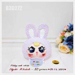 Bánh sinh nhật Thỏ Tím Mắt Nước