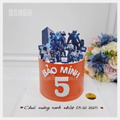Bánh sinh nhật Siêu Nhân Robot