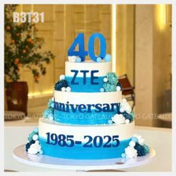 Bánh sinh nhật Blue Anniversary