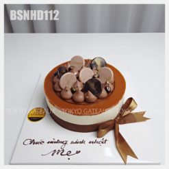 Bánh sinh nhật Mousse Caramel Bơ Mặn