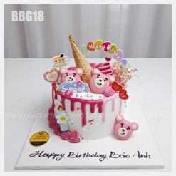 Bánh sinh nhật Gấu Hồng Lotso