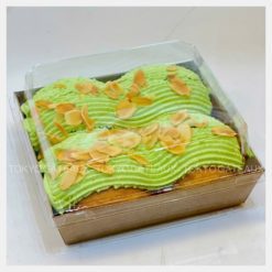 bánh mì dẻo kem matcha