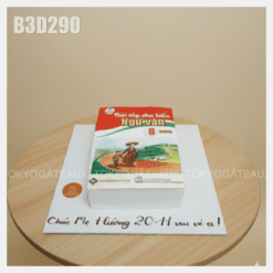 B3D290 - Bánh sinh nhật sách giáo khoa ngữ văn 8