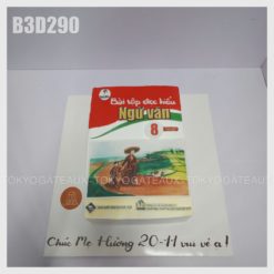 B3D290 - Bánh sinh nhật sách giáo khoa ngữ văn 8